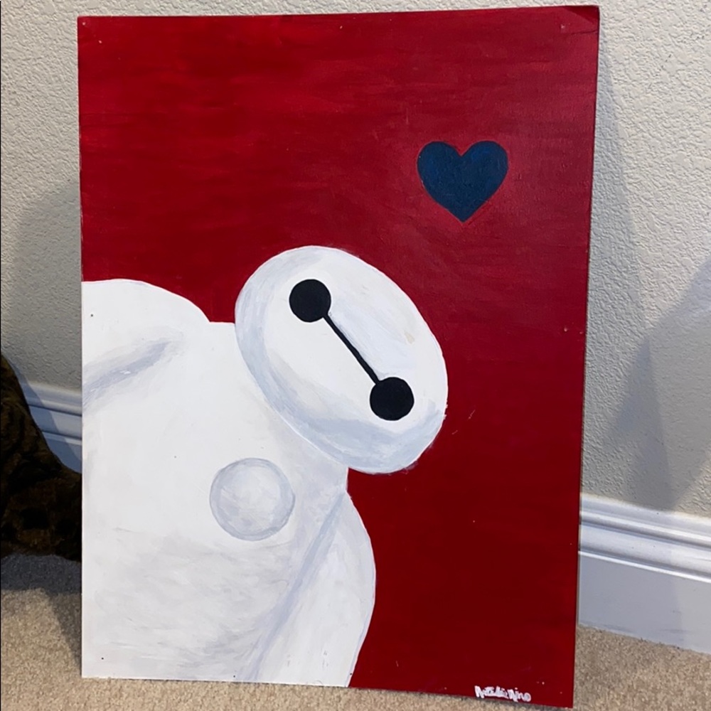 Big Hero 6 Baymax painting